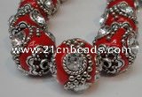 CIB203 19mm round fashion Indonesia jewelry beads wholesale