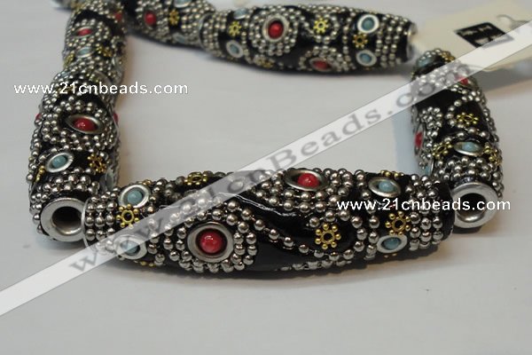 CIB21 17*60mm rice fashion Indonesia jewelry beads wholesale