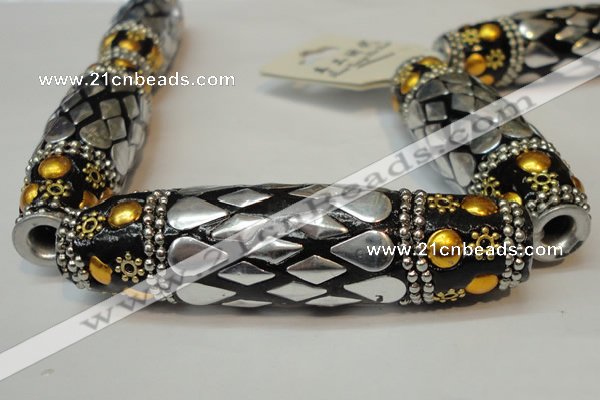 CIB22 17*60mm rice fashion Indonesia jewelry beads wholesale