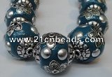 CIB224 18mm round fashion Indonesia jewelry beads wholesale