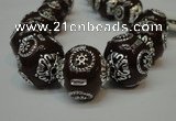 CIB228 18mm round fashion Indonesia jewelry beads wholesale