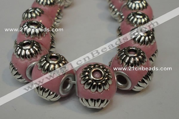 CIB233 14mm round fashion Indonesia jewelry beads wholesale