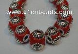 CIB234 14mm round fashion Indonesia jewelry beads wholesale