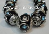 CIB237 15mm round fashion Indonesia jewelry beads wholesale