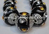 CIB238 15mm round fashion Indonesia jewelry beads wholesale