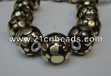 CIB246 18mm round fashion Indonesia jewelry beads wholesale