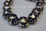 CIB247 18mm round fashion Indonesia jewelry beads wholesale