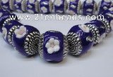 CIB262 17*18mm drum fashion Indonesia jewelry beads wholesale