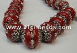 CIB273 14*16mm rondelle fashion Indonesia jewelry beads wholesale