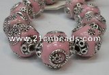 CIB280 16*16mm rondelle fashion Indonesia jewelry beads wholesale