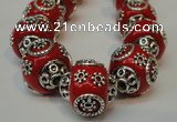 CIB281 16*16mm rondelle fashion Indonesia jewelry beads wholesale