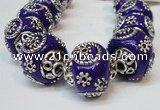 CIB283 16*16mm rondelle fashion Indonesia jewelry beads wholesale