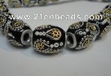 CIB302 15*20mm drum fashion Indonesia jewelry beads wholesale