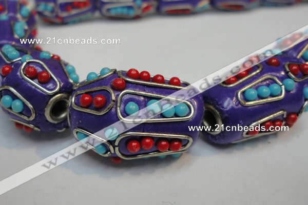 CIB312 17*26mm drum fashion Indonesia jewelry beads wholesale