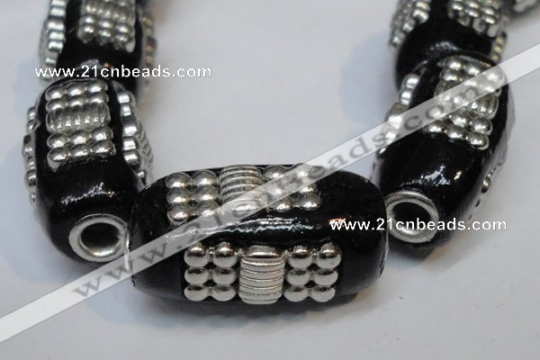 CIB330 16*28mm drum fashion Indonesia jewelry beads wholesale