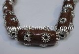 CIB340 14*35mm rice fashion Indonesia jewelry beads wholesale