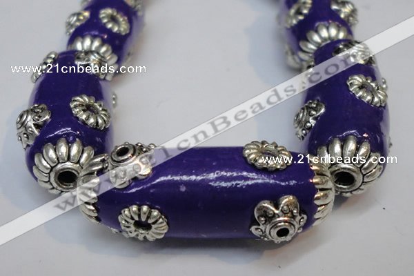 CIB341 14*35mm rice fashion Indonesia jewelry beads wholesale