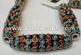 CIB35 17*60mm rice fashion Indonesia jewelry beads wholesale