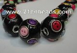 CIB352 20mm round fashion Indonesia jewelry beads wholesale