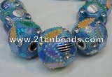 CIB360 23mm round fashion Indonesia jewelry beads wholesale