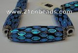 CIB37 17*60mm rice fashion Indonesia jewelry beads wholesale