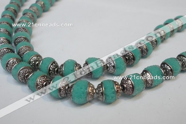 CIB382 8mm round fashion Indonesia jewelry beads wholesale