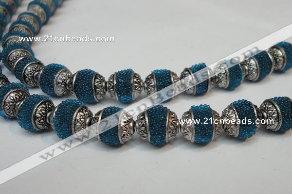 CIB383 8mm round fashion Indonesia jewelry beads wholesale