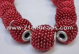 CIB391 15mm round fashion Indonesia jewelry beads wholesale