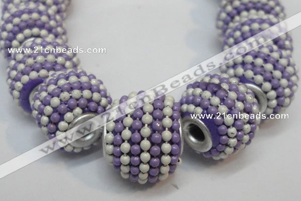 CIB394 15mm round fashion Indonesia jewelry beads wholesale