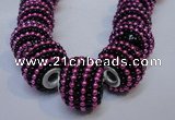 CIB395 15mm round fashion Indonesia jewelry beads wholesale