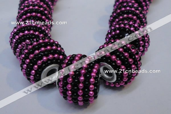 CIB395 15mm round fashion Indonesia jewelry beads wholesale