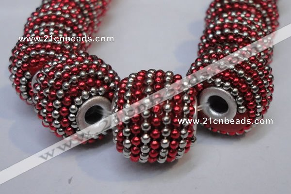 CIB403 17mm round fashion Indonesia jewelry beads wholesale