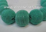 CIB419 30mm round fashion Indonesia jewelry beads wholesale