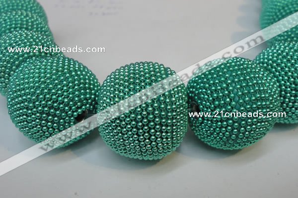 CIB419 30mm round fashion Indonesia jewelry beads wholesale