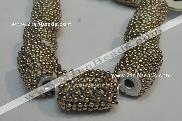 CIB435 14*21mm drum fashion Indonesia jewelry beads wholesale