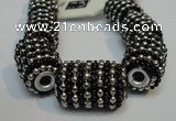 CIB437 14*21mm drum fashion Indonesia jewelry beads wholesale