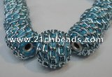 CIB446 19mm round fashion Indonesia jewelry beads wholesale