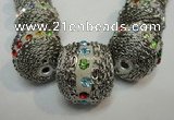 CIB460 25mm round fashion Indonesia jewelry beads wholesale