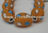 CIB490 18*23mm drum fashion Indonesia jewelry beads wholesale