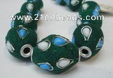 CIB491 18*23mm drum fashion Indonesia jewelry beads wholesale