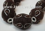 CIB493 18*23mm drum fashion Indonesia jewelry beads wholesale