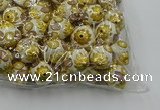 CIB525 22mm round fashion Indonesia jewelry beads wholesale