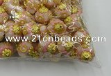 CIB532 22mm round fashion Indonesia jewelry beads wholesale