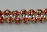 CIB547 22mm round fashion Indonesia jewelry beads wholesale