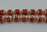 CIB549 22mm round fashion Indonesia jewelry beads wholesale