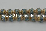 CIB551 22mm round fashion Indonesia jewelry beads wholesale