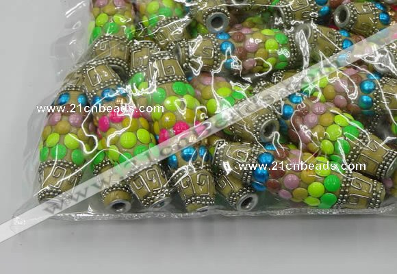 CIB581 16*60mm rice fashion Indonesia jewelry beads wholesale