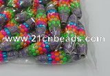 CIB583 16*60mm rice fashion Indonesia jewelry beads wholesale