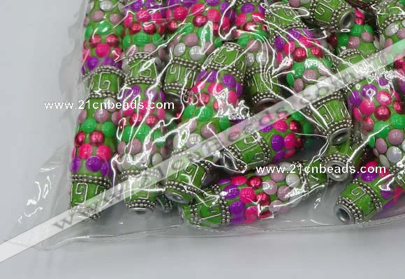 CIB590 16*60mm rice fashion Indonesia jewelry beads wholesale