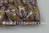 CIB602 16*60mm rice fashion Indonesia jewelry beads wholesale